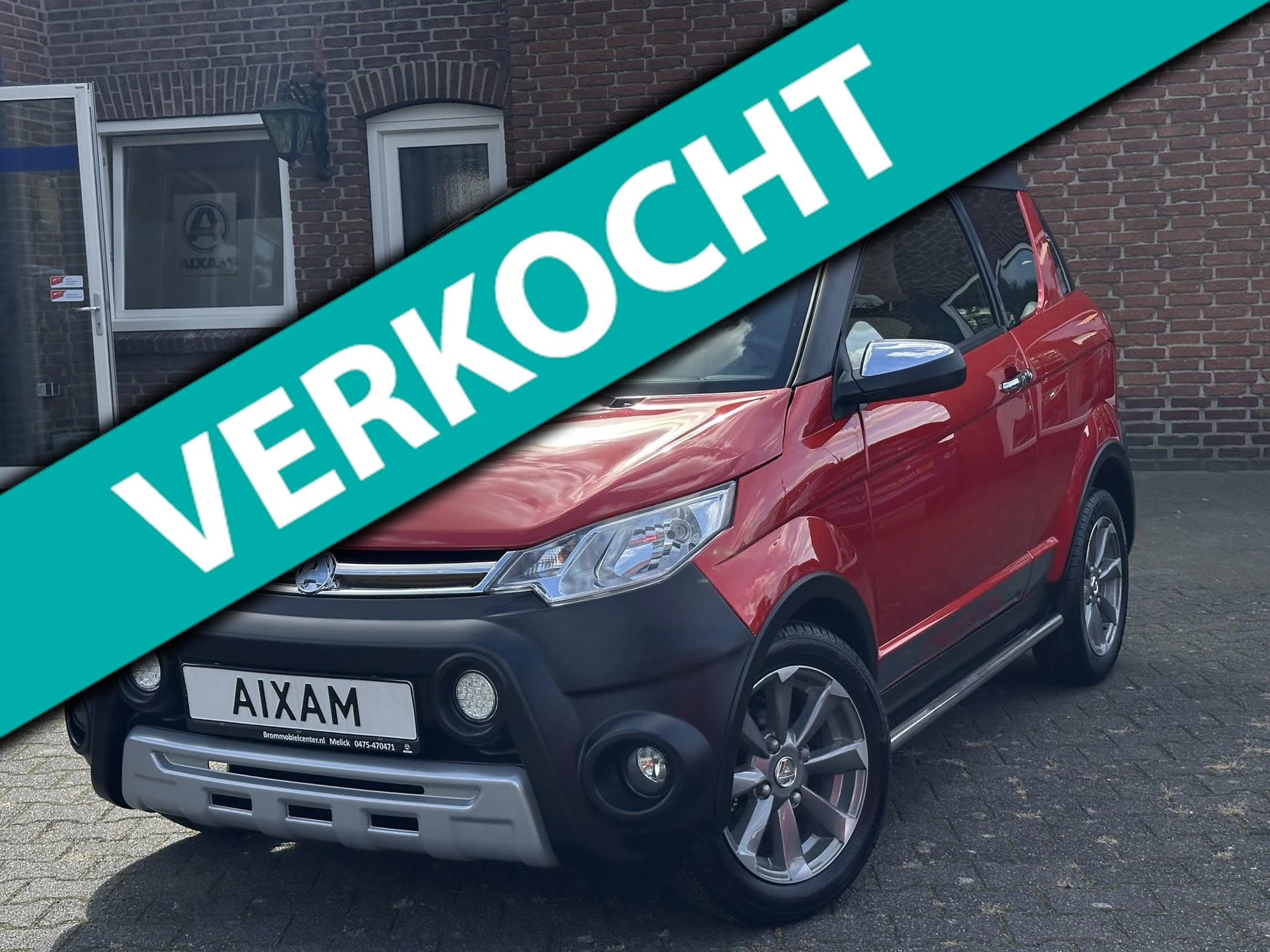 Gebrauchte Aixam Brommobiel Crossline | 45 km/h | 2015 - 25.562 km 2015 – Mopedauto in Melick | MopedAuto45
